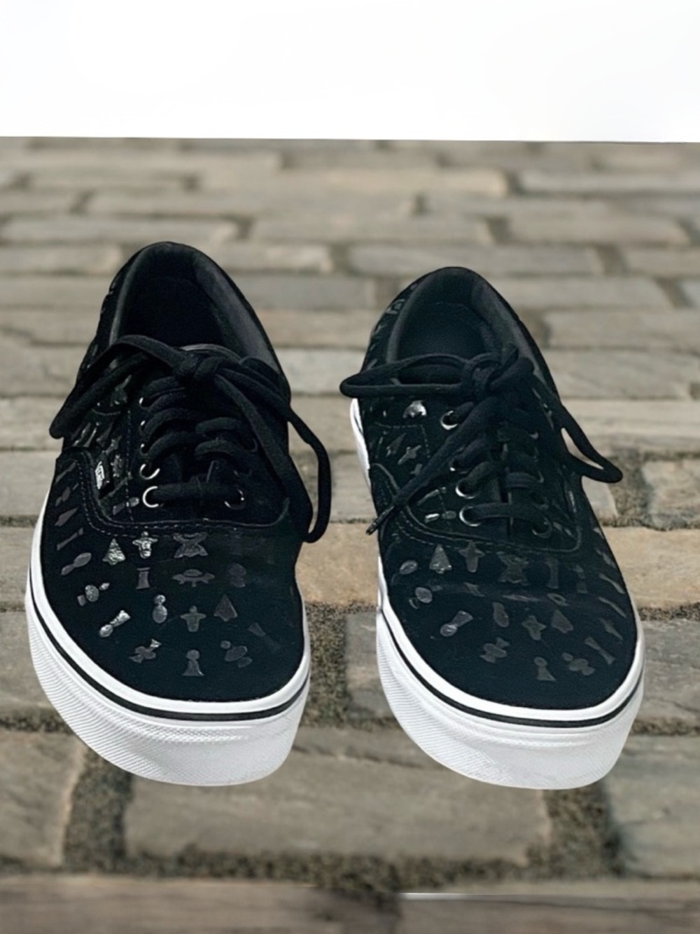 Vans Black Suede Hieroglyphics Era M7.5/W9